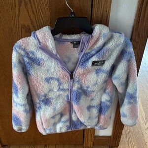 Eddie Bauer Kids Fleece Hoodie - Pink and Blue